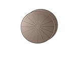 WeatherTech 18" Plant Mats/Coasters - for Floor Protection from Planter Spills, leaks and Soil (8A18CST2PKTN)- Tan (2-Pack)