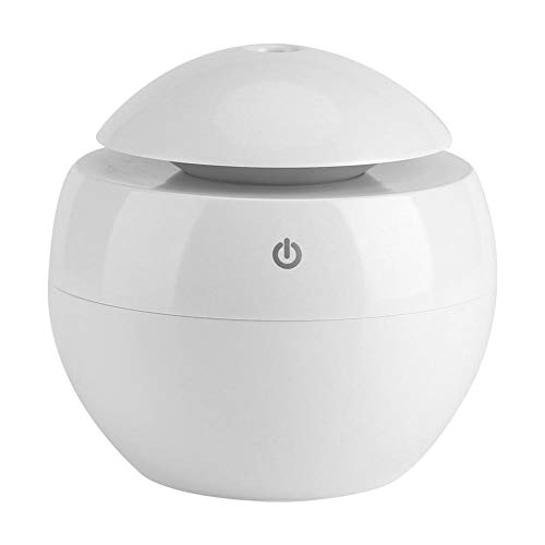 Difusor de Aceite Esencial, USB Humidificador de Aroma táctil LED Esencial...