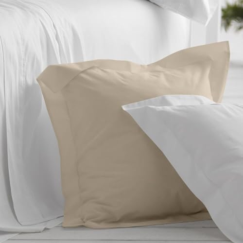 Burrito Blanco│Funda de cuadrante 50x50+pestaña de 5 cm│50x50+pestaña de 5 cm(+Medidas Disponibles)│Tejido de algodón 100%,Calidad percal,180 Hilos│Colección coordinable en 6 Colores│Diseño 400 Crudo