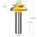 Lock Miter Router bit, KOWOOD 45 Degree 1/2 Inch Shank, Professional Wood Cutting Tools,for Commercial Users and Beginners…