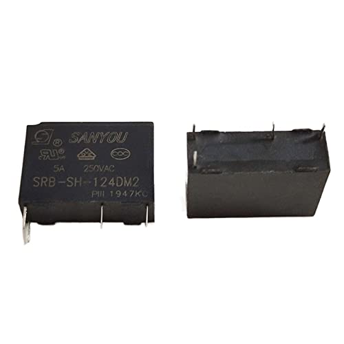 Relais SRB-SH-112DM1 12VDC 5A commutation stable de puissance pour carte PCB