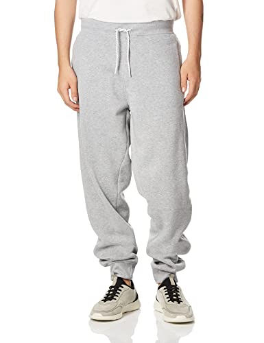 Wt02 Men's Basic Fleece Sweatpants, Heather Grey, Xx-Large #TOP15