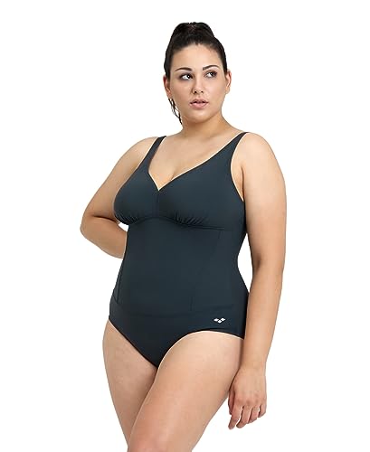 ARENA Bodylift Women's Maura C-Cup Plus Size One Piece Shaping Swimsuit U Back Tummy Control Ladies Pool Beach Bathing Suit