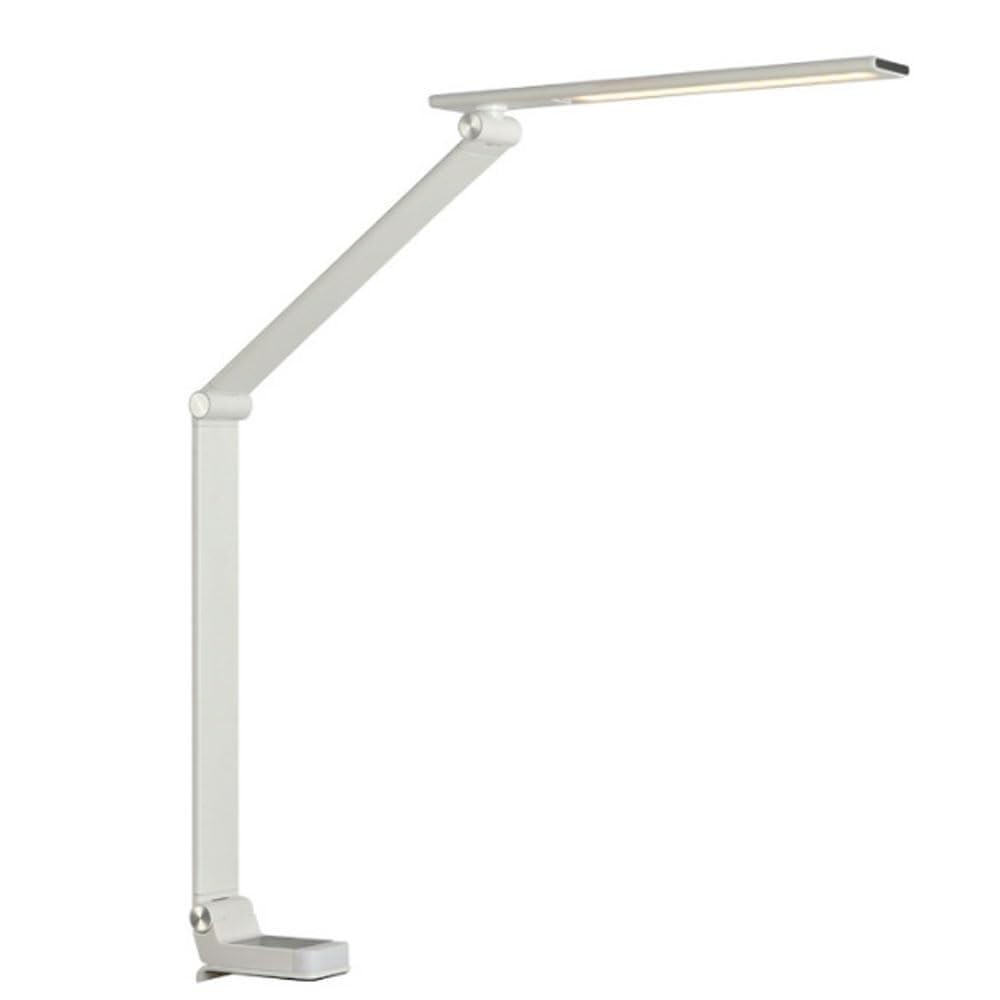 Lampada da scrivania con Clip, Lampada da Studio con dimmer a 5 velocità, Lampada da Lettura Pieghevole for Studenti, Studio, Ufficio, Soggiorno, Camera da Letto