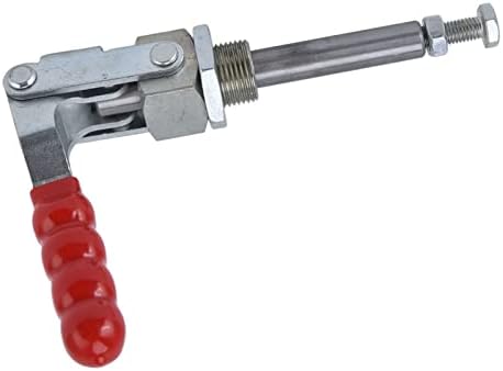 Quick Release Toggle Clamp 701lb Holding Capacity Push Pull Fixture Clamp for Woodworking Jigs and Fixtures, Pocket Hole Jigs, Welding, CNC