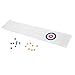 MOTOULAX Tabletop Curling Game, Compact Portable Ice Rolling Sports Toy with Foldable Game Pad for Indoor Family Party Board