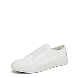 Blowfish Malibu Women's Contemporary Fashion Sneaker, White Color Washed Canvas, 5 UK