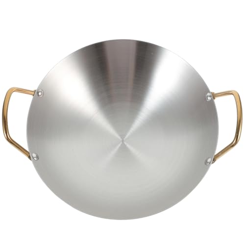 Wok de acero inoxidable con doble asa Cabilock miniatura 1