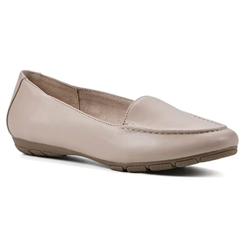 Cliffs By White Mountain Women's Gracefully Loafer, Lt Taupe/Smooth, 9 W #TOP3