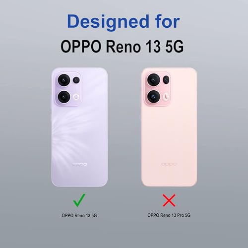 Image of Zapcase Back Case Cover for Oppo Reno 13 5G | Compatible for Oppo Reno 13 5G Back Cover | Case Cover with Camera Protection | (TPU + PC | Translucent Black)