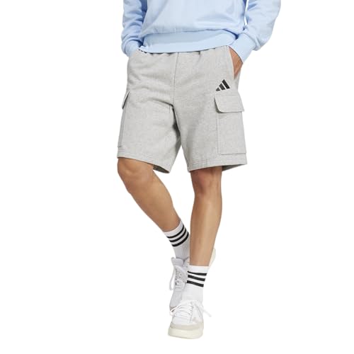 adidas Men's Essentials Feel Cozy Fleece 10-Inch Cargo Shorts2