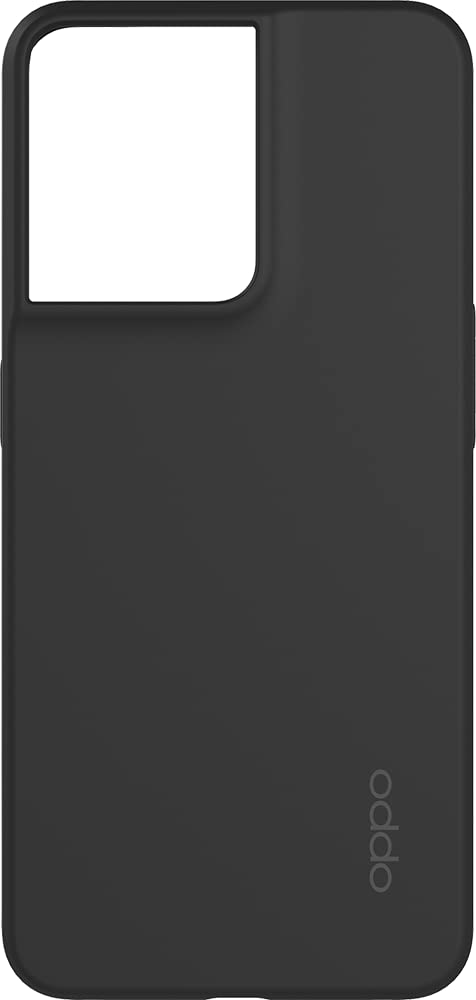 OPPO Reno8 5G Black Silicone Case Ultra Slim Lightweight Design, Liquid Silicone