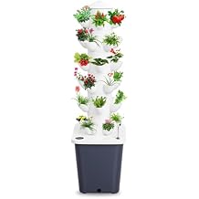 Hydroponics Growing System,6 Layers 30-Plant Vertical Planter Germination Kit Indoor Smart Garden Vegetable Plant Kit with 10L Tank Soilless Cultivation Herbs Fruits Gift for Gardening Lover