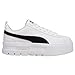 PUMA Kids Girls Mayze Perforated Logo Platform Sneakers Shoes Casual - White - Size 6.5 M