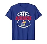 Kansas Jayhawks Basketball Rebound Blue Officially Licensed T-Shirt Small