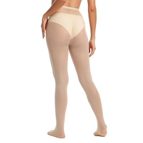 Image of Plus Size Fishnet Tights, Fishnet Stockings for Women,Trendy Sexy Mesh Stockings 1-2 Pcs