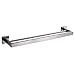 VELIMAX Premium SUS304 Stainless Steel Double Bath Towel Bar Wall Mounted Double Towel Rail Towel Rod for Bathroom, 23.6-Inch, Brushed