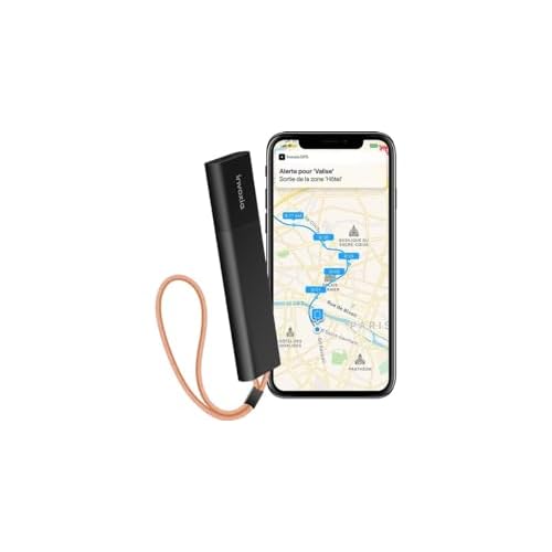 GPS-Tracker Classic Invoxia – Mit 3-Jahres-Abonnement inklusive – Für Autos, Motorräder, Fahrräder, Kinder – Bewegungs- und Neigungsalarme – Bis zu 6 Monate Akkulaufzeit
