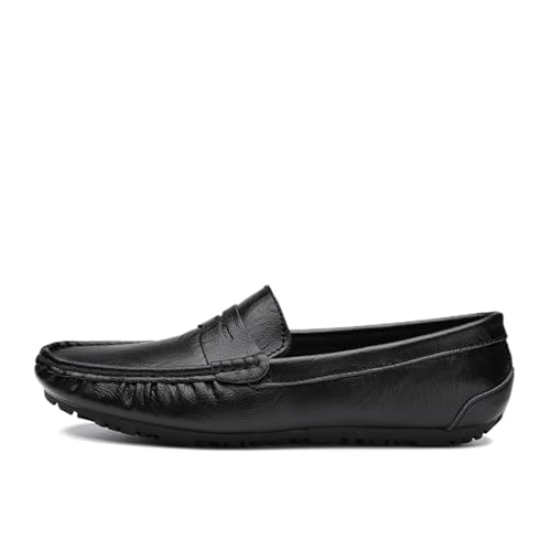 Classic Mens Loafers Leather Slip On Comfortable Shoes for Work Business Casual Dress Summer Occasions3