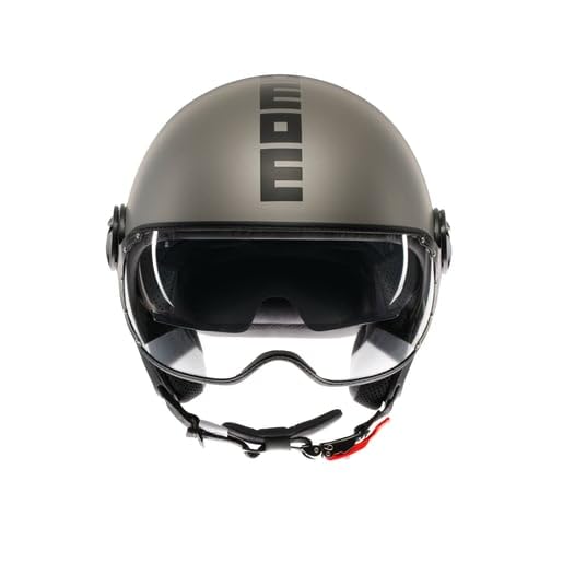 MOMODESIGN - FGTR Evo E2206, Casque Moto Jet avec Double Visière pour Homme et Femme Homologué ECE, pour Hommes...