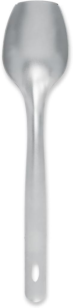 Cutlery Cook's Spoon (R123), Stainless Steel, 2.5" x 3" Face, 11.5" Length