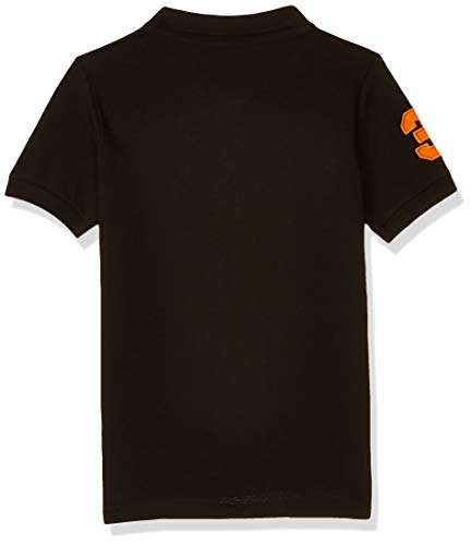 Image of Amazon Brand - Jam & Honey T Shirts for Boys | Regular Fit Solid Print Boys Polo | 100% Cotton Half Sleeves Boys Tshirt