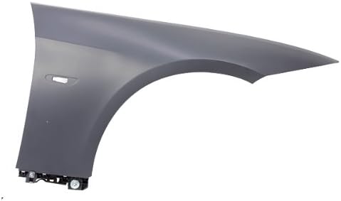 CarPartsDepot Front Passenger Right Side Fender Primed Gray RH 2007-2011 Compatible With BMW 3-SERIES BM1241142 41357168988