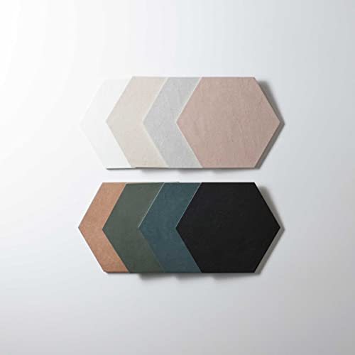 Bedrosians DECMAKMIGHEX10M Makoto Matte Hexagon Porcelain Tile 11.5 Inch X 10" thumb #2