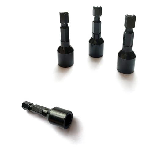 Image of 1 /4 inch-20 5 /16 inch-18 3 /8 inch-16 3Pcs Hanger Bolt Driver Double Headed Wood Screws Fully All Threaded Rod Threaded Insert Hexagon Head Drill Driver Bits