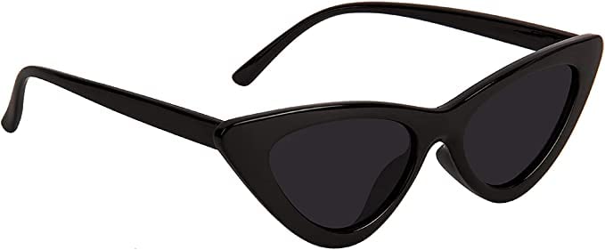 Sunfriz Small Frame Skinny Cat Eye Sunglasses for Women Colorful Lens Mini Narrow Square Retro Cateye Vintage Sunglass-image-11