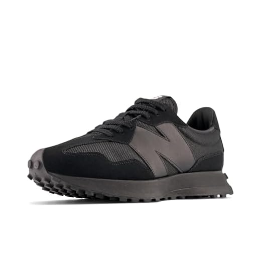 NEW BALANCE 327, Sneaker Hombre, Negro, 43 EU