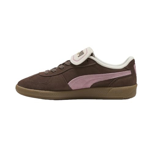 Image of PUMA Mens Palermo Premium Suede Lace Up Sneakers Shoes Casual - Brown