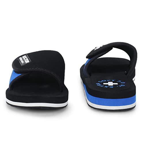 Image of DOCTOR EXTRA SOFT Women's Care Orthopaedic and Diabetic Adjustable Strape Super Comfort Dr Sliders Flipflops and House Slippers for Women's & Girl's Slides D-52