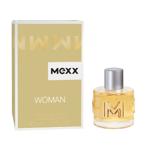 Mexx Woman – Eau de Toilette Spray – Blumig-frisches Damen Parfüm mit Zitrone, Rose und Jasmin – 1 er Pack (1 x 60ml)