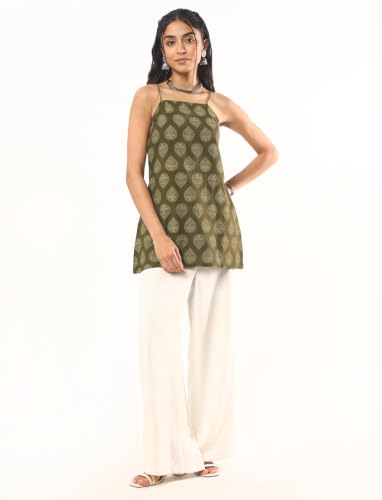 Image of Cotton Rich | Adjustable Back Tie-Up | Casual Ethnic | Short Kurti for Women Latest