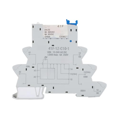 Module relais 41F-1Z-C2-1 DC24V relais de commande rail et commutation inverseur