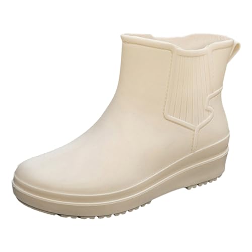 Bottes en caoutchouc imperméables femme légères pour jardin