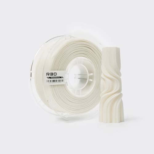 PLA Pro White High Speed Filament 1.75mm 1KG, 3D Printer Filament for 30-600 mm/s High-Speed Printing, Dimensional Accur