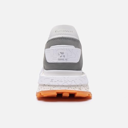 Image of The NSJ600 is a Sneaker with a Very Graphic Design, Made of Leather, Premium Suede and Nylon its Vintage Sporty Finish fit Every Outfit.