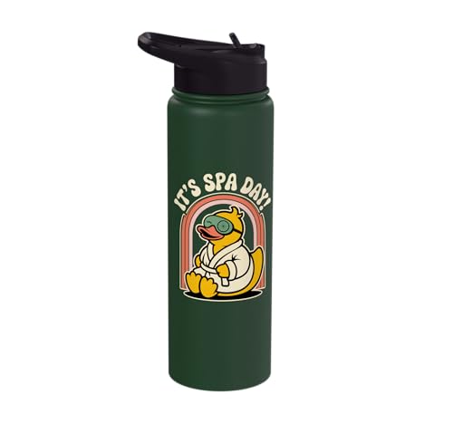 Its Spa Day Wellness Retreat Relax Treatment Beauty Home Spa Stainless Steel Insulated Water Bottle