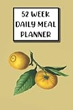 kitchen trolley ikea australia  Weekly Meal Planner and Grocery List: 52 Week Meal Planner and Grocery List Notebook Inventory (Lemons)