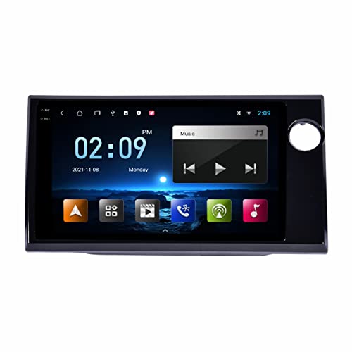 Trony 9 Inches Newly Launch Advanced Car Radio Receiver Android 10 System for Honda BRV with 2GB/16GB RAM & ROM with Apple Carplay and Android Auto