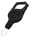 T-REIGN Large Carabiner Retractable Gear Tether, 28" Kevlar Cable, Unversal End Fitting and Glass Reinforced Impact Resistant ABS Housing, 20 oz. Retraction