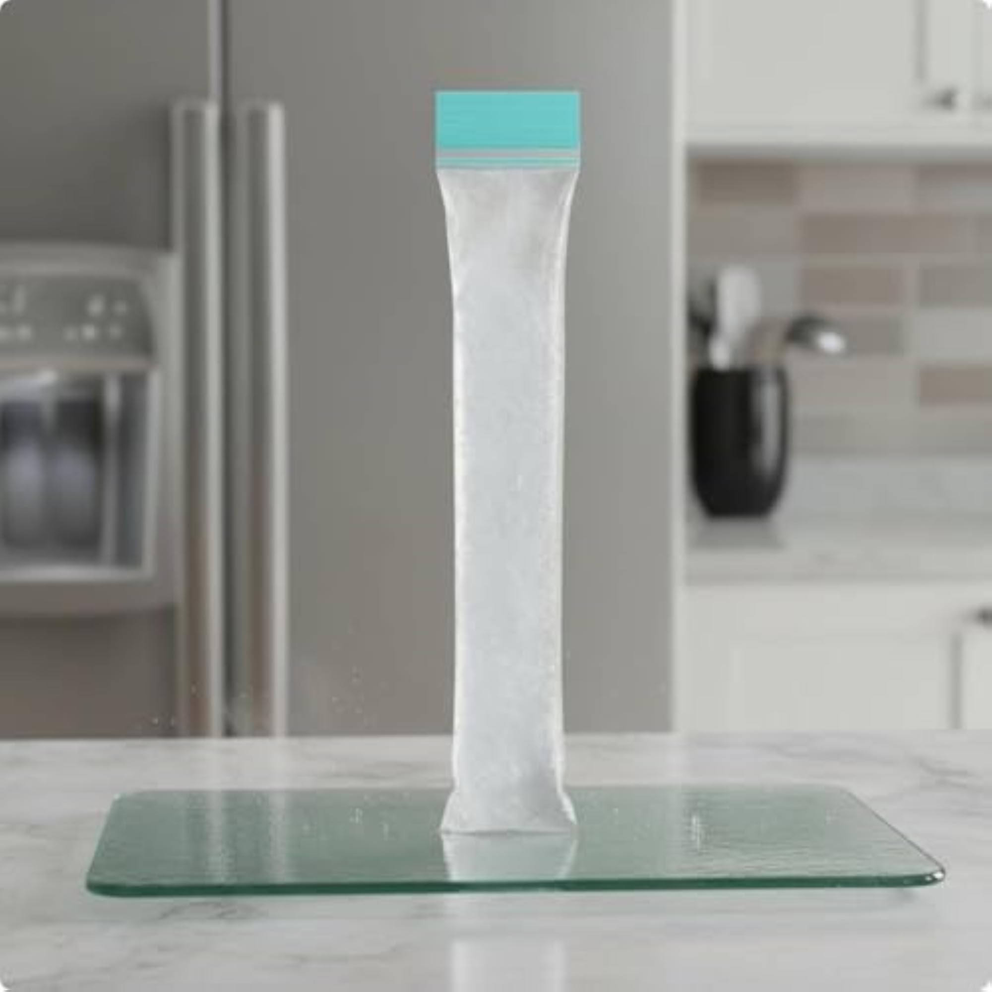 DIY Double Seal Ice Candy Bag for Summer Treats, Blue