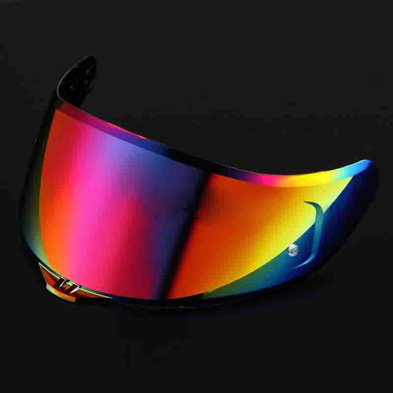 Visière K3SV et K1 écran de casque moto bicolore rose bleu pour balades urbaines et routières