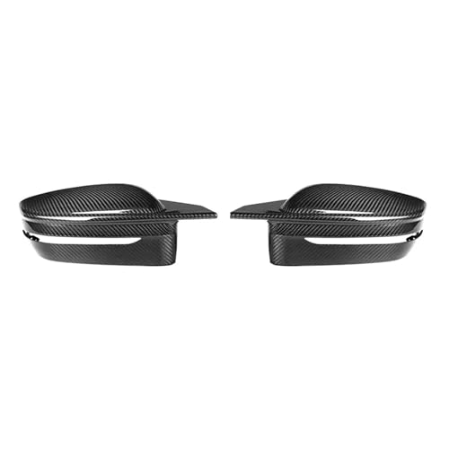 Coque rétroviseur BMW G20 remplacement cache miroir usé en véritable carbone sec RHD