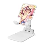 スマホスタンド ウマ娘 ハルウララ タブレットスタンド 卓上 撮影 スマホ立て 高さ/角度調整 折り畳み式 充電可 滑り止め 人間工学設計 持ち運びやすい 対応ipad Air/Ipad Pro/Kindle/ゲーム機など 11*6cm