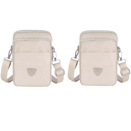 Image of J I Women's Small Cross-Body Phone Bag Stylish Mobile Cell Phone Holder Pocket Purse Wallet Sling Bag Mini Shoulder Bags