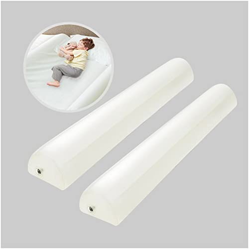 [2-Pack] Ushma Travel Bed Rails for Toddlers | Inflatable Bed Rails, Blow Up Bed...