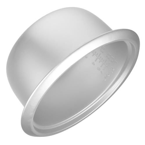 VALICLUD Olla Interior para Olla Arrocera de Aleación de Aluminio Ligera sin Revestimiento Reemplazo Multiusos para Cocedor Arroz Eléctrico Accesorio Práctico para Cocina